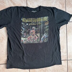 Iron Maiden Black Graphic Tee